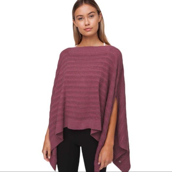 lululemon athletica Sweaters - Lululemon Flow Forward Poncho